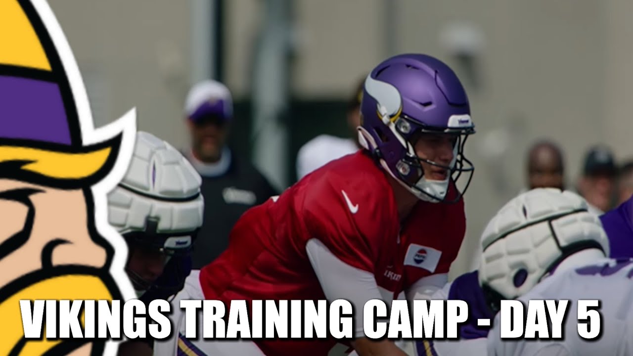 Minnesota Vikings Training Camp: Day 5 - THE PADS ARE ON