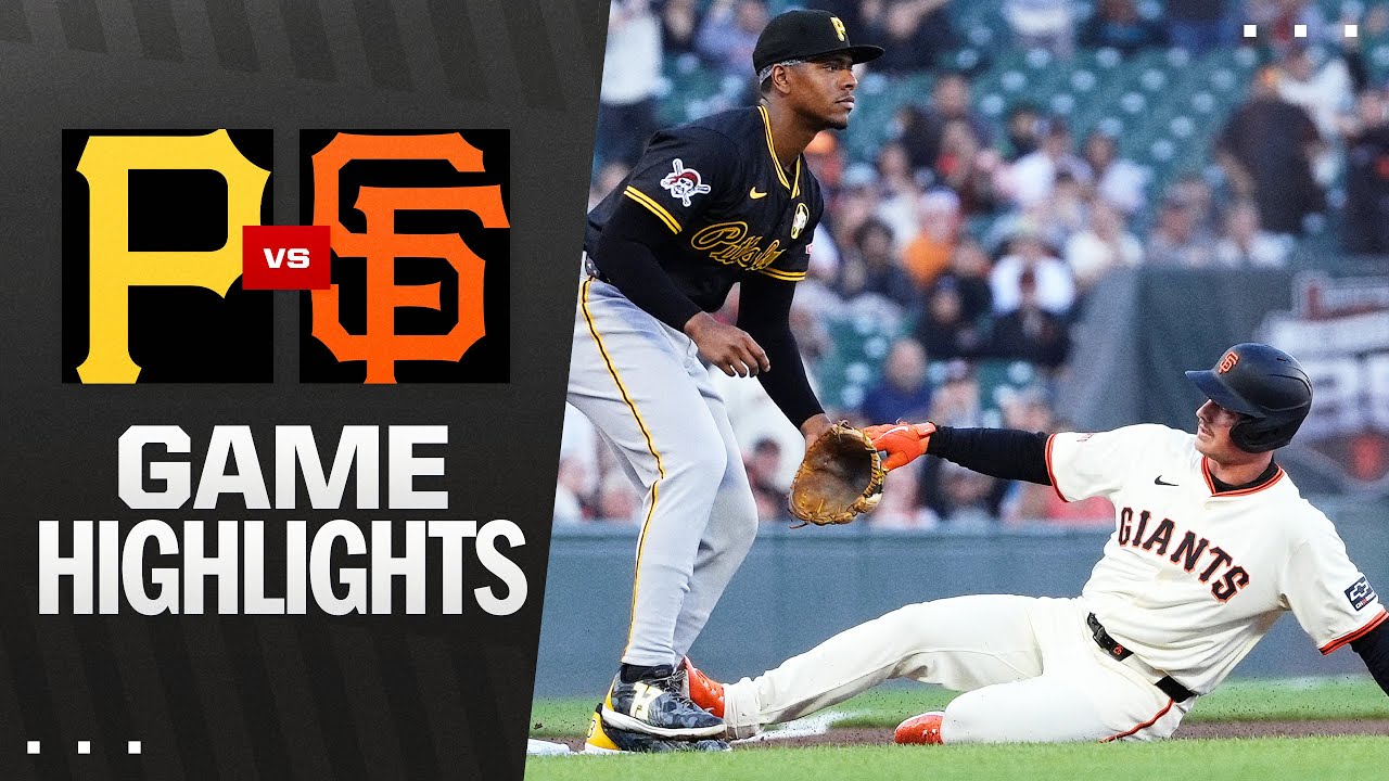 Pirates vs. Giants Game Highlights (7/28/25) | MLB Highlights