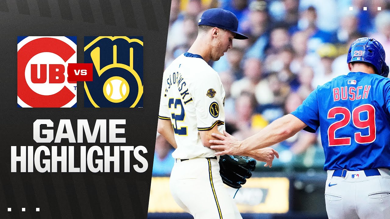 Cubs vs. Brewers Game Highlights (7/28/25) | MLB Highlights