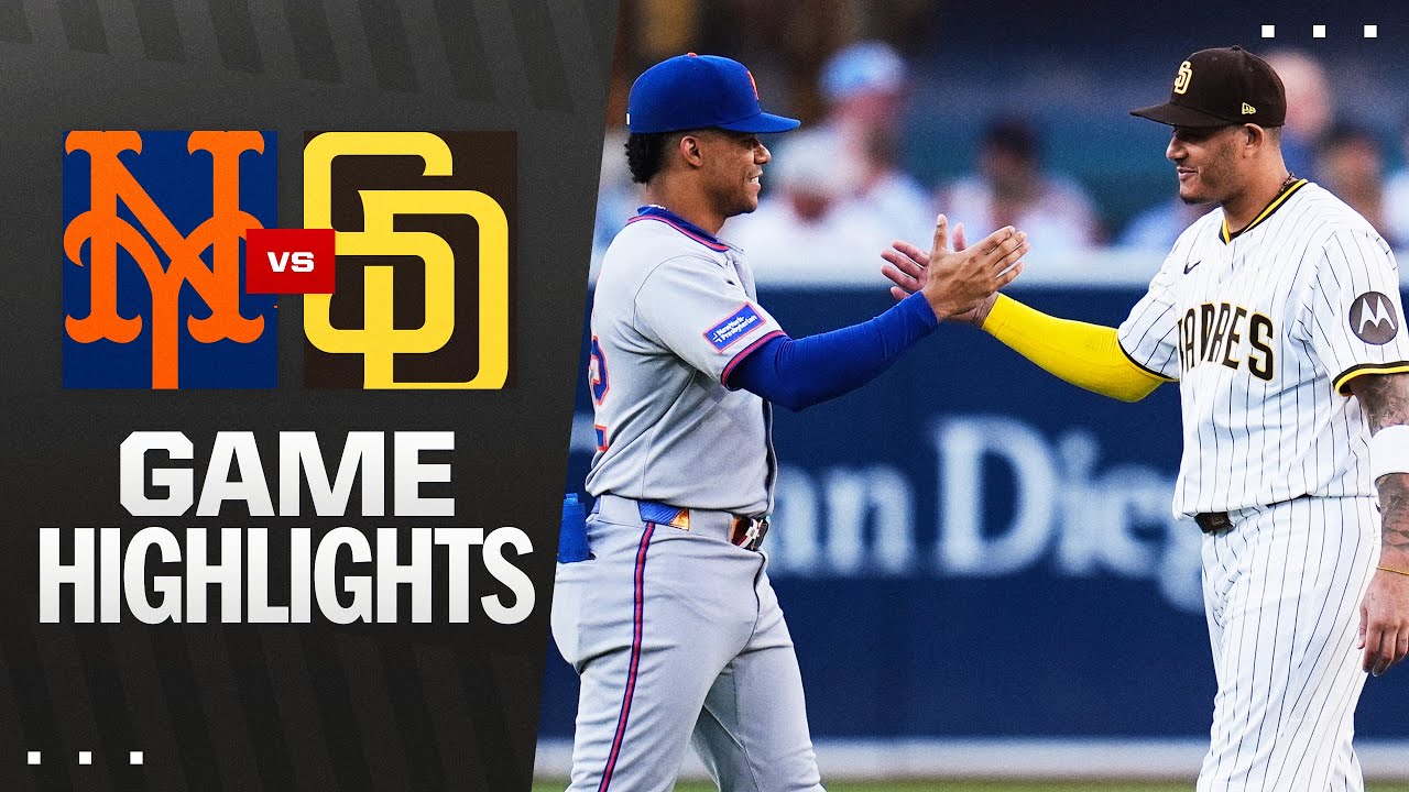 Mets vs. Padres Game Highlights (7/28/25) | MLB Highlights