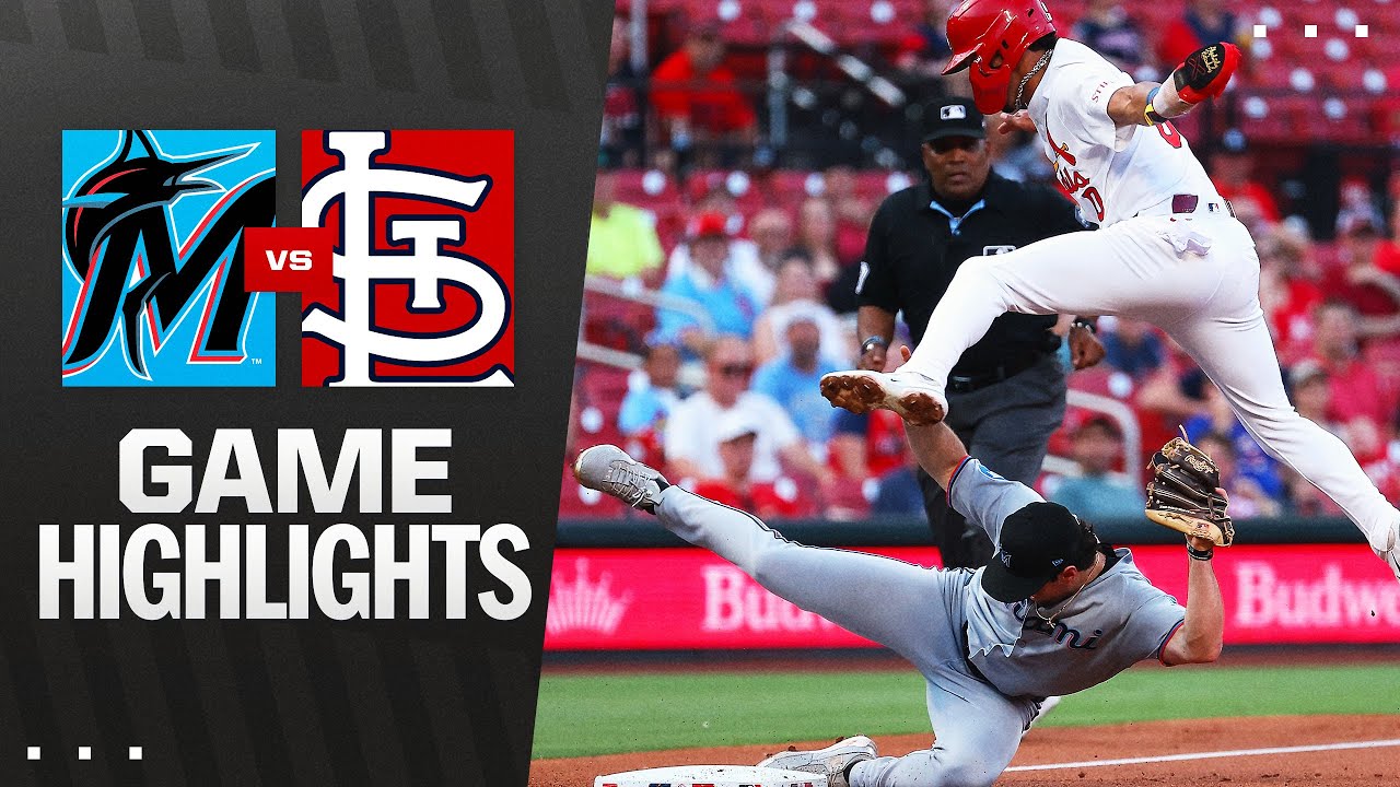 Marlins vs. Cardinals Game Highlights (7/28/25) | MLB Highlights