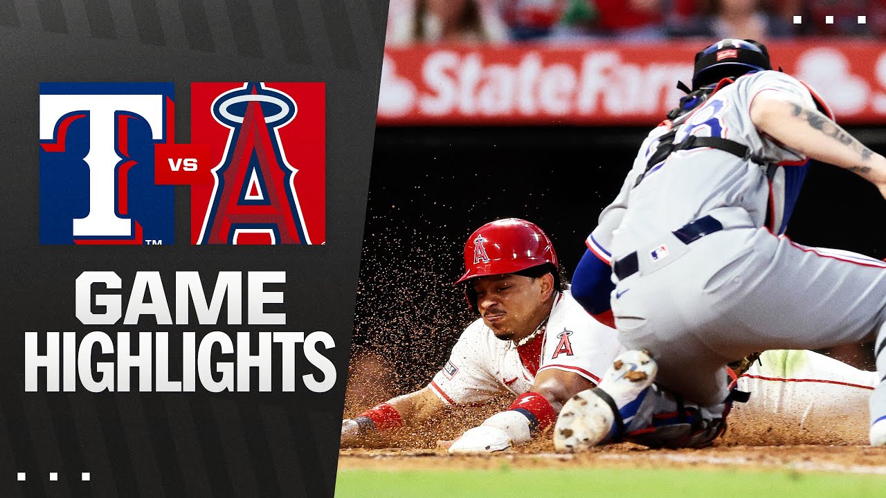 Rangers vs. Angels Game Highlights (7/28/25) | MLB Highlights
