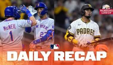 Thrilling start to Mets vs. Padres, the latest trades and MORE! | Morning Lineup (MLB Daily Recap)