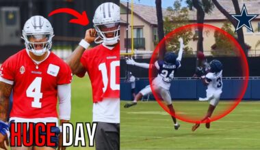 The Dallas Cowboys DAY 6 Training Camp Was EYE OPENING... | Cowboys News |
