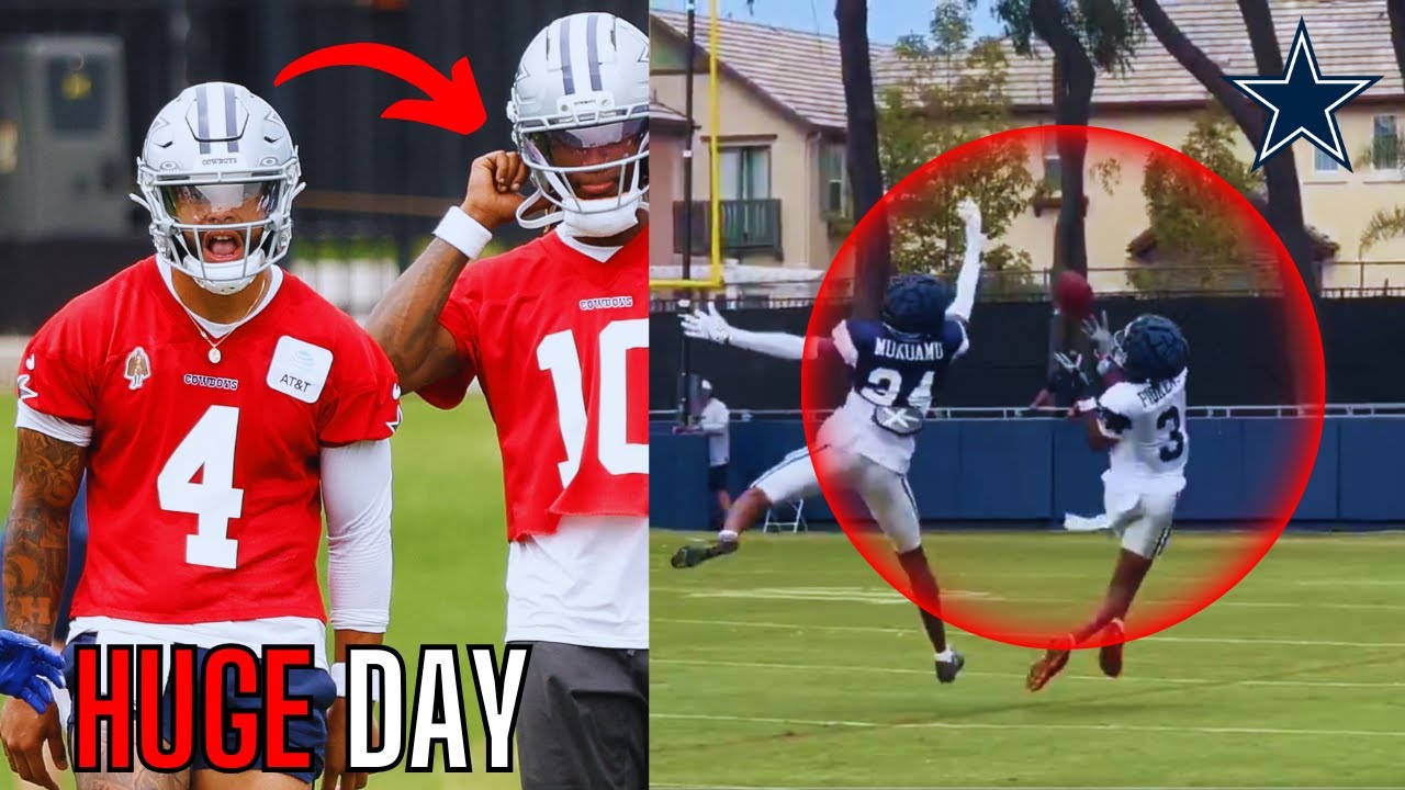 The Dallas Cowboys DAY 6 Training Camp Was EYE OPENING... | Cowboys News |