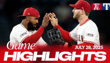Rangers vs. Angels Game Highlights (7/28/25) | MLB Highlights