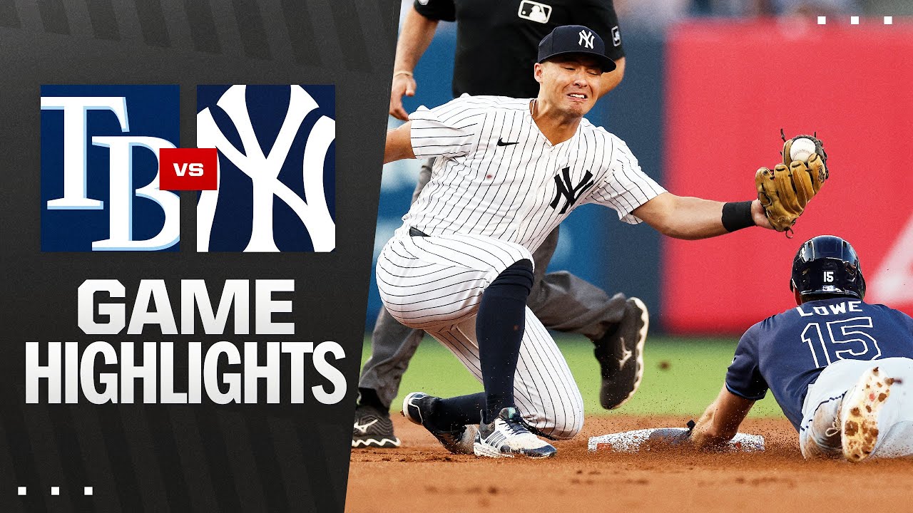 Rays vs. Yankees Game Highlights (7/28/25) | MLB Highlights