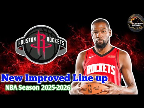 Houston Rockets Roster for NBA season 2025-2026 | Rockets Line up 2025 | Kevin Durant Trade