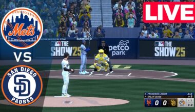 MLB LIVE🔴 New York Mets vs San Diego Padres - Jul 29, 2025 | Full Game MLB 2025 EN VIVO