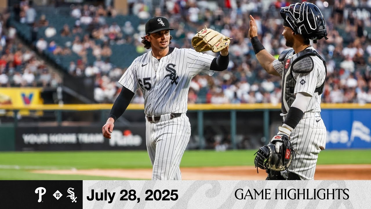 HIGHLIGHTS: Davis Martin Tosses 7 Strikeouts As White Sox Defeat Phillies (7.28.25)