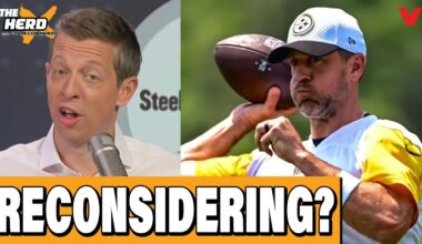 Aaron Rodgers reconsidering just one year w/ Pittsburgh Steelers? + TOP 10 NFL teams | THE HERD NFL