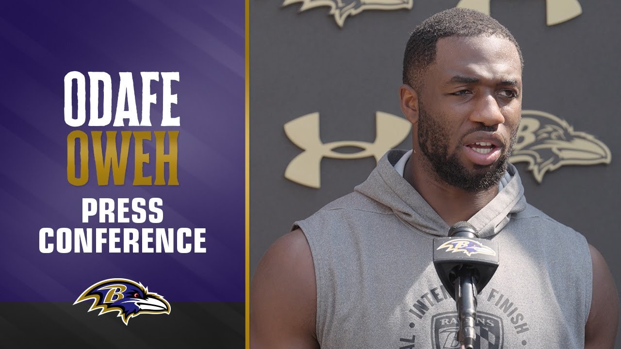 Odafe Oweh: 'I Like How I’m Feeling' | Baltimore Ravens