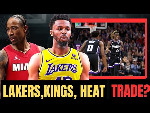 Lakers, Kings & Heat 3 Team Trade? Andrew Wiggins, Demar Derozan & Rui Hachimura Swaps?