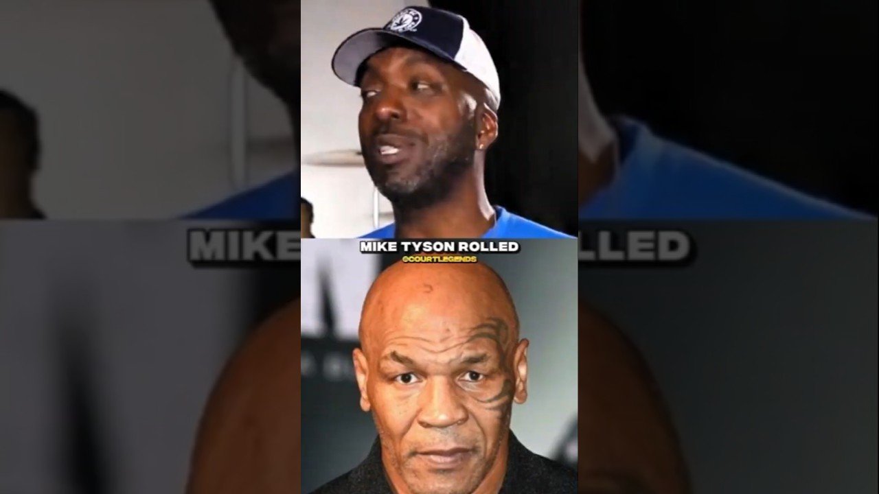 The Day Mike Tyson Walked Into the Pistons Locker Room 👀🔥 #shorts #nba