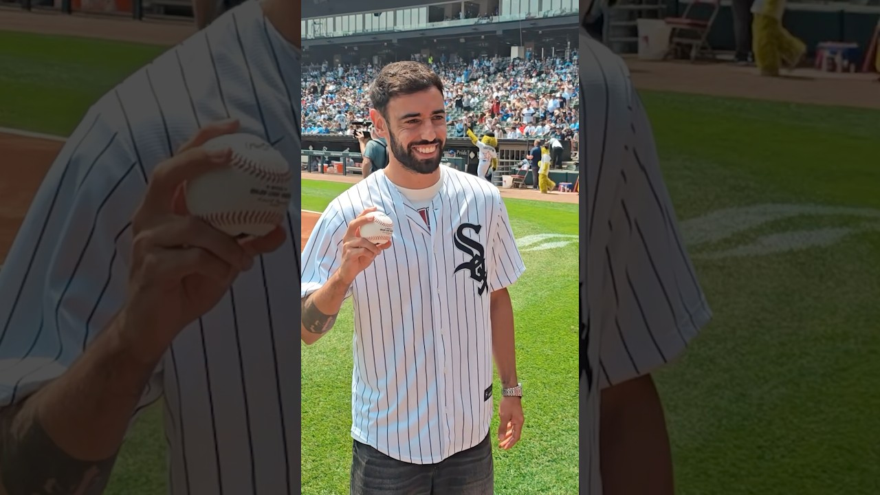 Bruno Pitches For The Chicago White Sox ⚾️