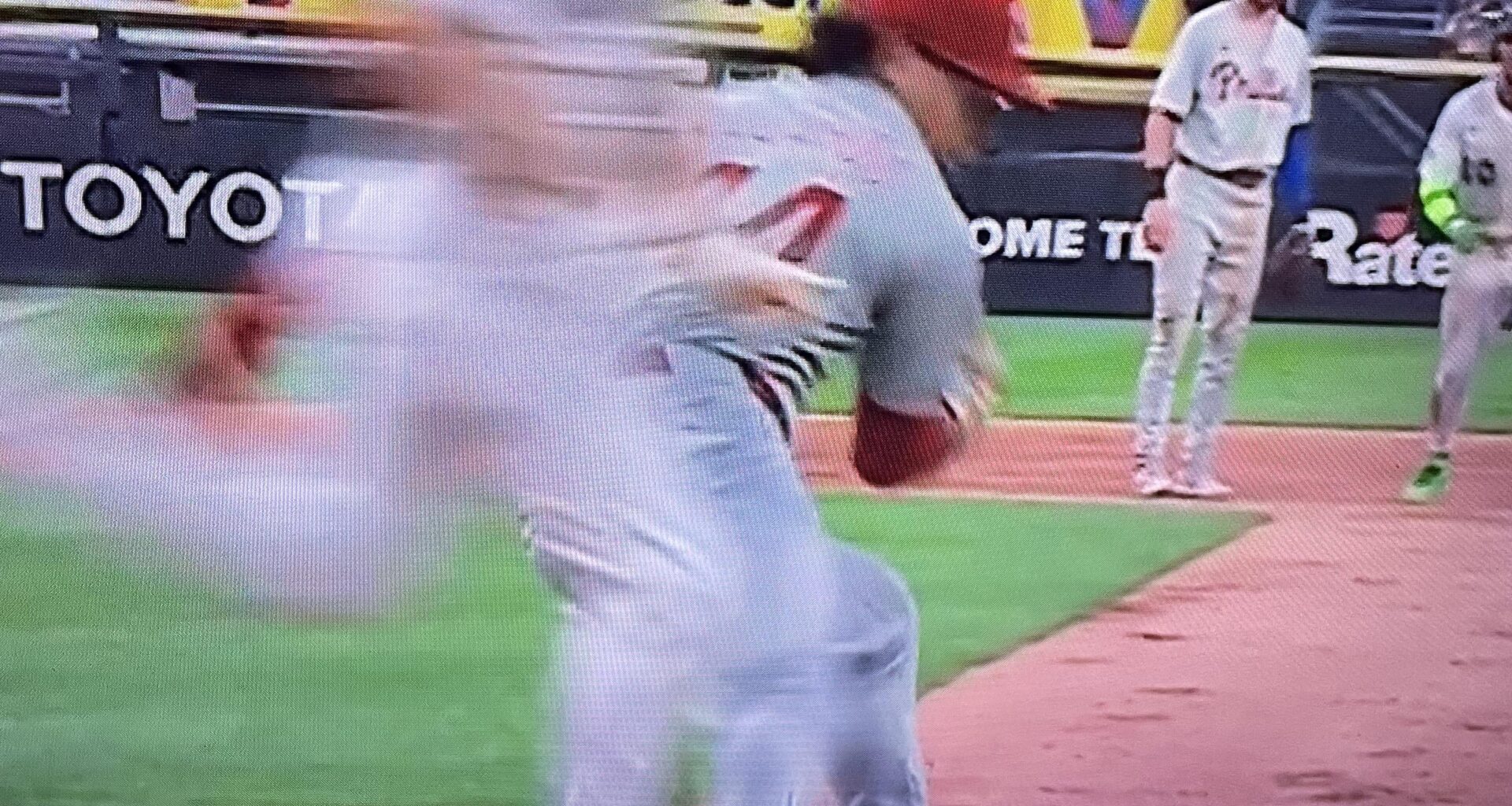 He never touched first!!