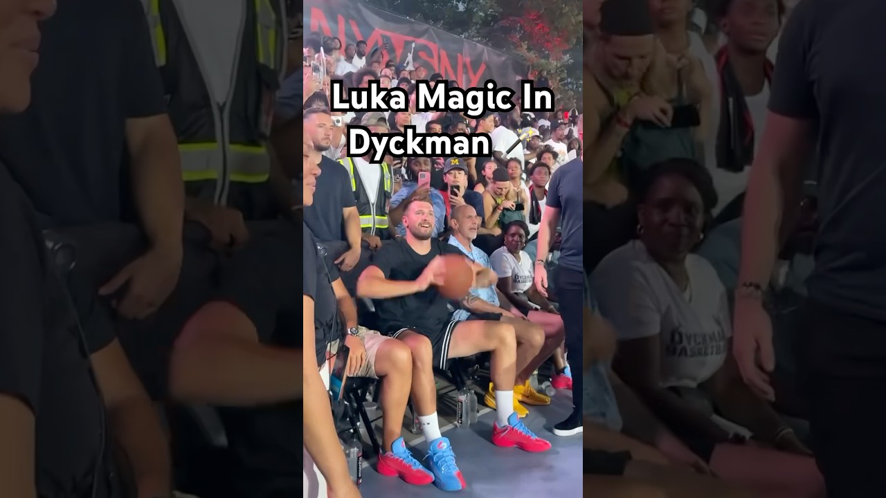 Luka Magic display at Dyckman!