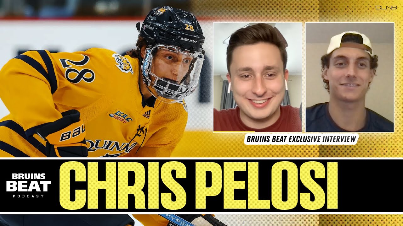 Bruins ’23 Draft Pick Chris Pelosi on Overcoming Low NHL Draft Expectations | Bruins Beat