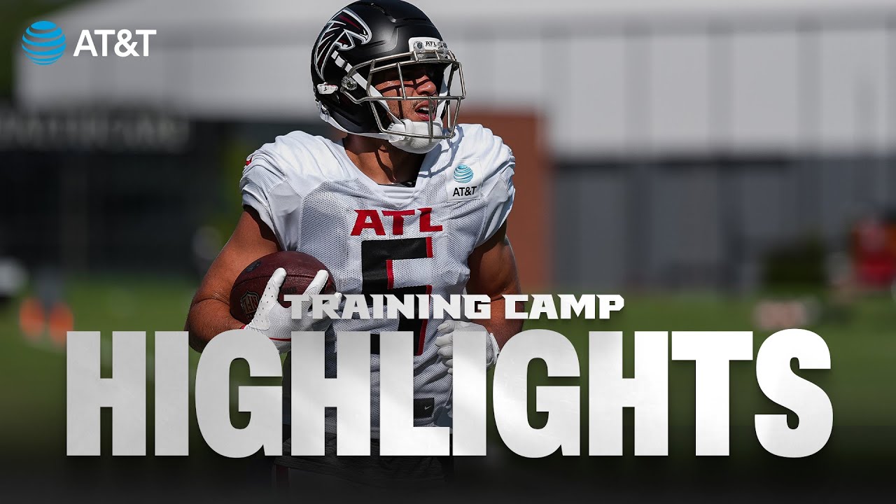 Highlights | Atlanta Falcons First Day in Pads | 2025 AT&T Training Camp | NFL