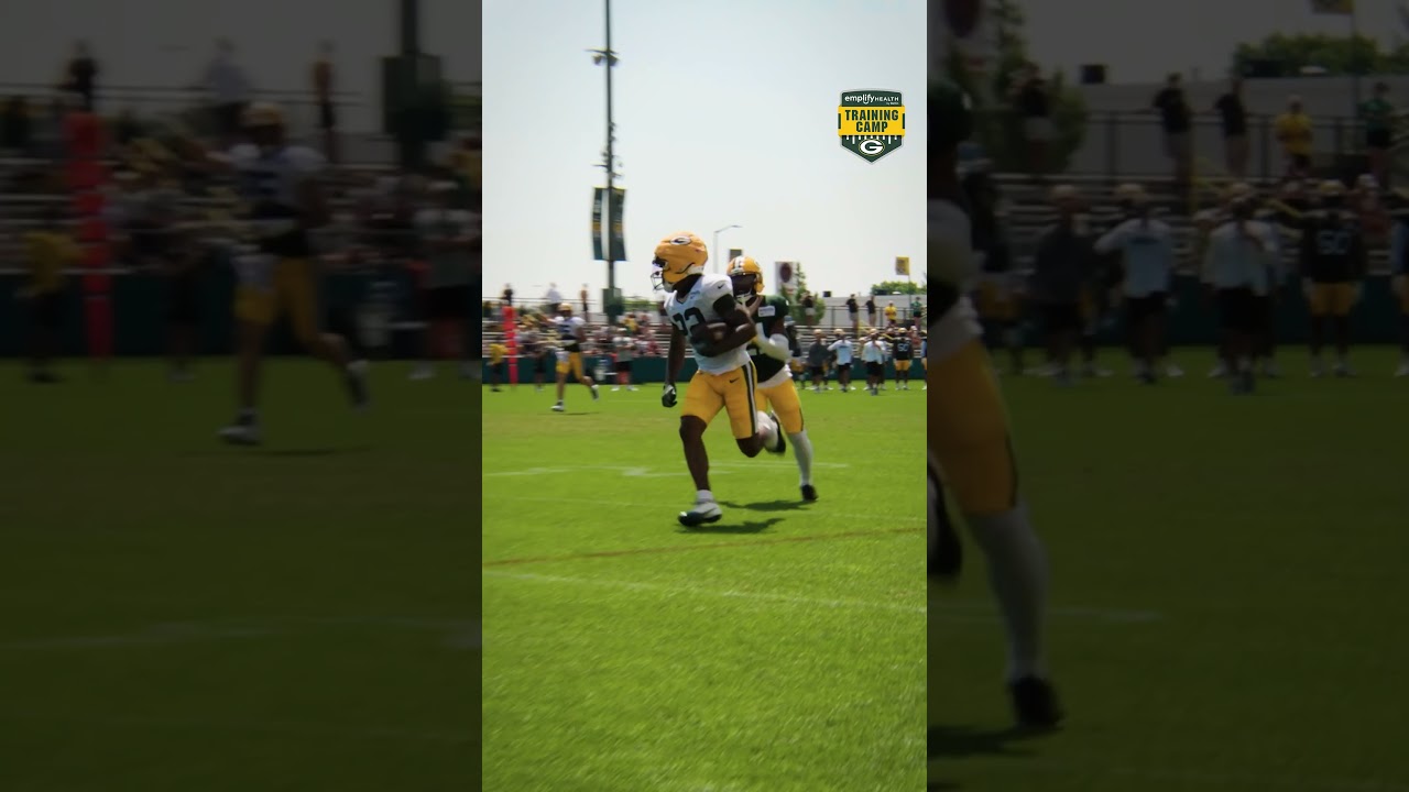 60-yard TD Catch by Matthew Golden 👀 | Green Bay Packers