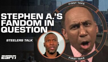RC CALLS OUT STEPHEN A. 🗣️ Is he REALLY a Steelers fan? 👀 Aaron Rodgers expectations 📈 | First Take