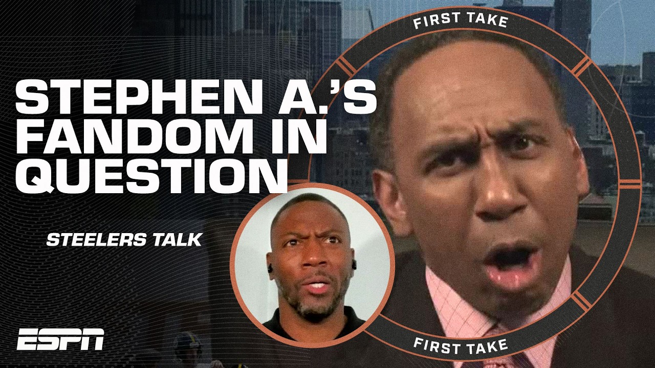 RC CALLS OUT STEPHEN A. 🗣️ Is he REALLY a Steelers fan? 👀 Aaron Rodgers expectations 📈 | First Take