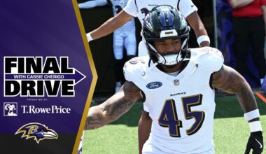 Rookie Mike Green Is Impressing Even More in Pads | Baltimore Ravens Final Drive