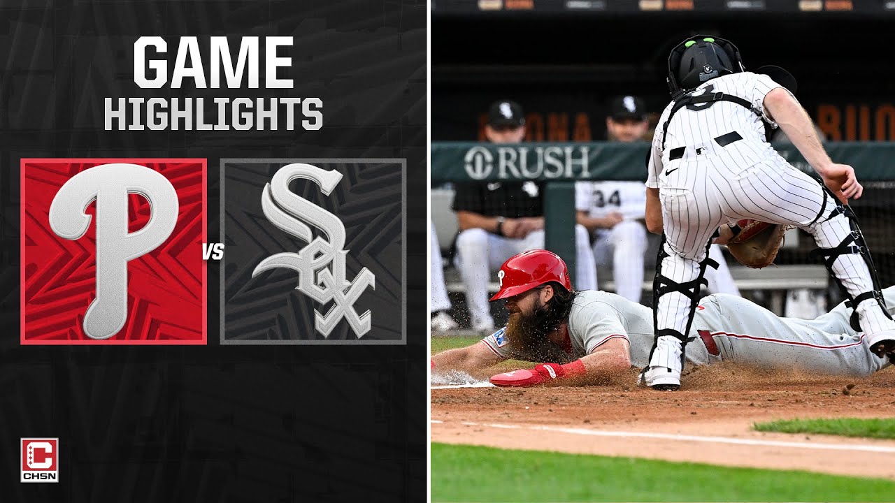 Chicago White Sox vs. Philadelphia Phillies - Game Highlights (7/29/25) | CHSN Chicago White Sox