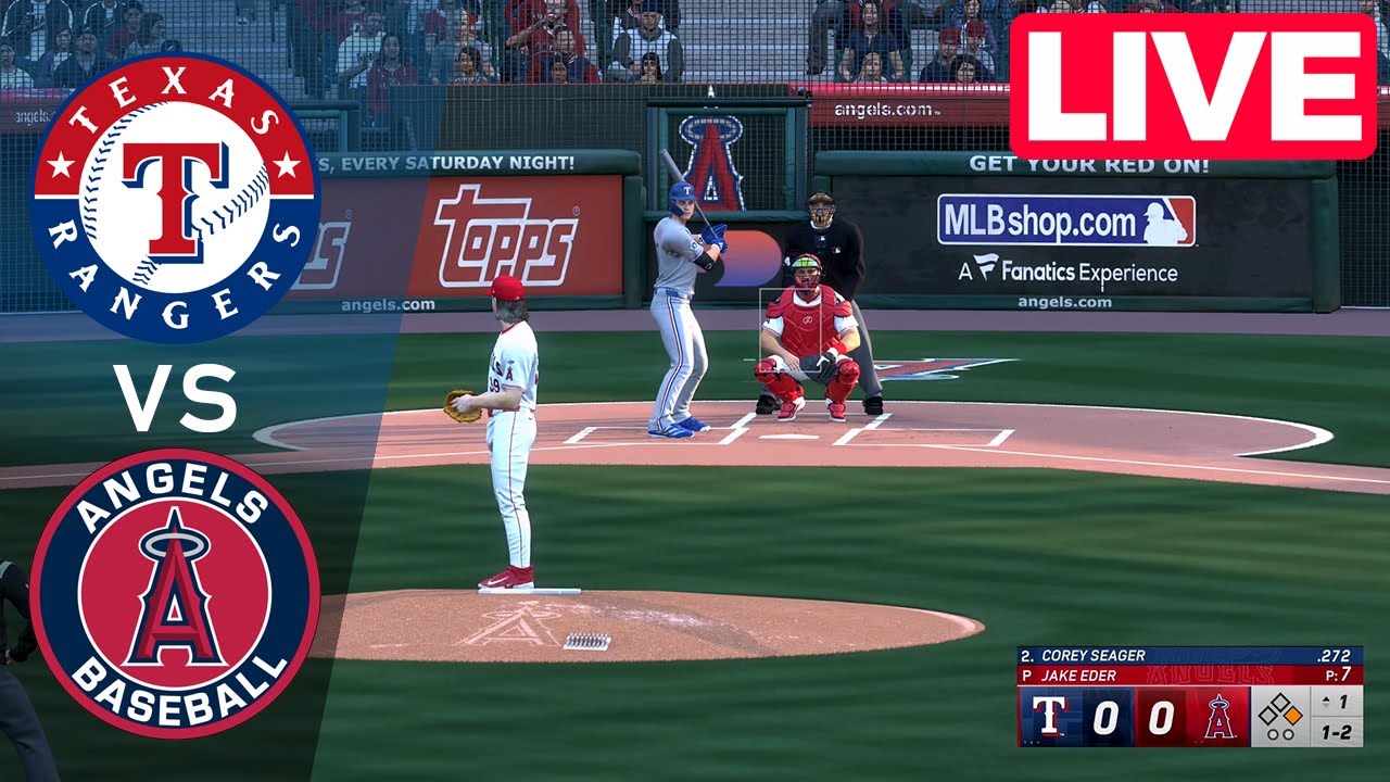 MLB LIVE🔴 Texas Rangers vs Los Angeles Angels - Jul 29, 2025 | Full Game MLB 2025 EN VIVO