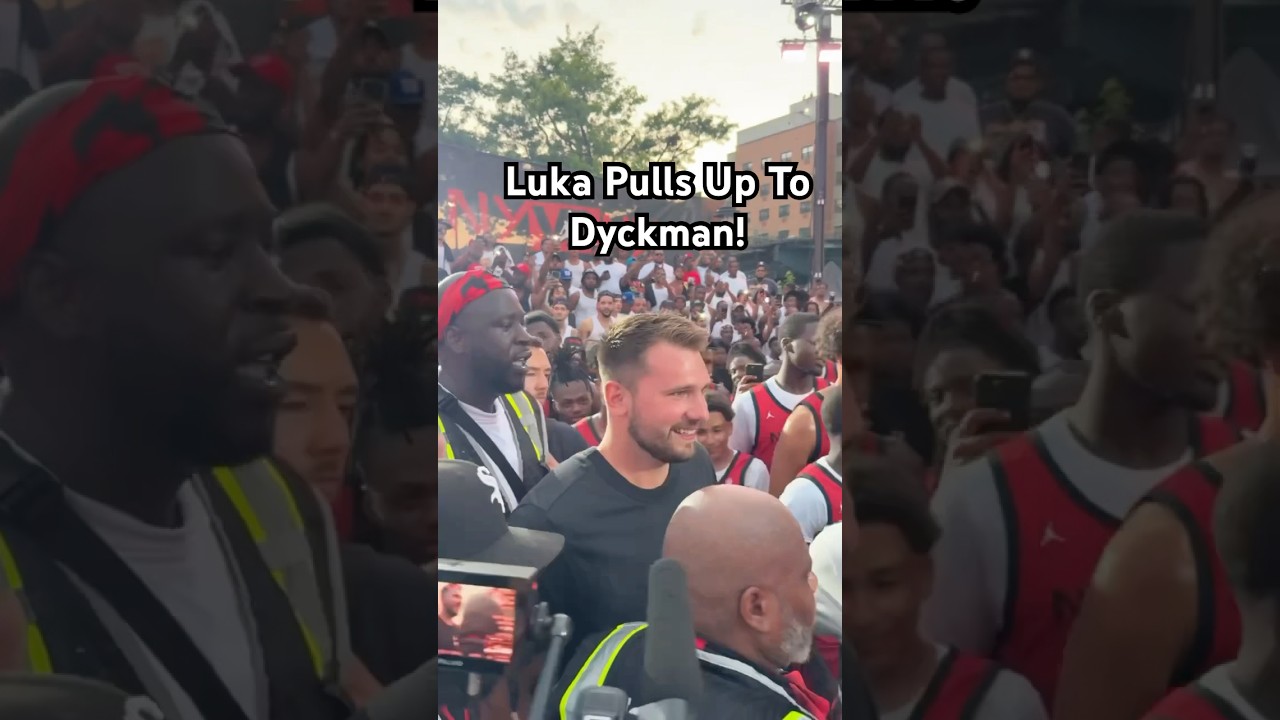 Luka pulled up to Dyckman for NYvNY!