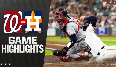 Nationals vs. Astros Game Highlights (7/29/25) | MLB Highlights