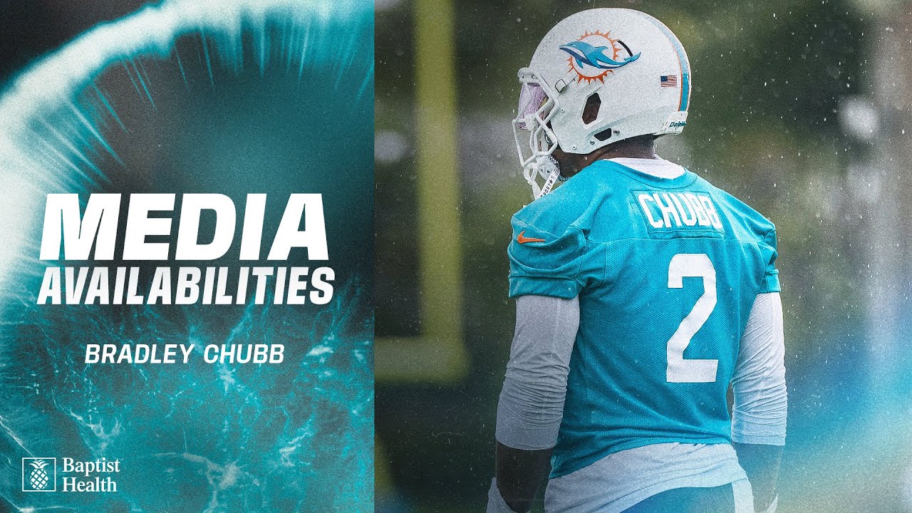Bradley Chubb meets with the media | Miami Dolphins