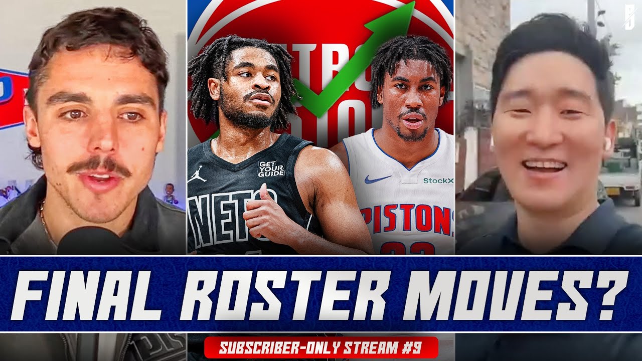 Final Pistons Signings? Cam Thomas Link & Two-Way Decisions | PJ Sub-Only Livestream EP9