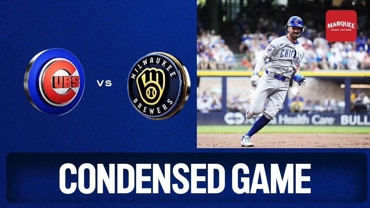 Chicago Cubs vs. Milwaukee Brewers MLB game highlights (July 29, 2025) l Marquee Sports Network