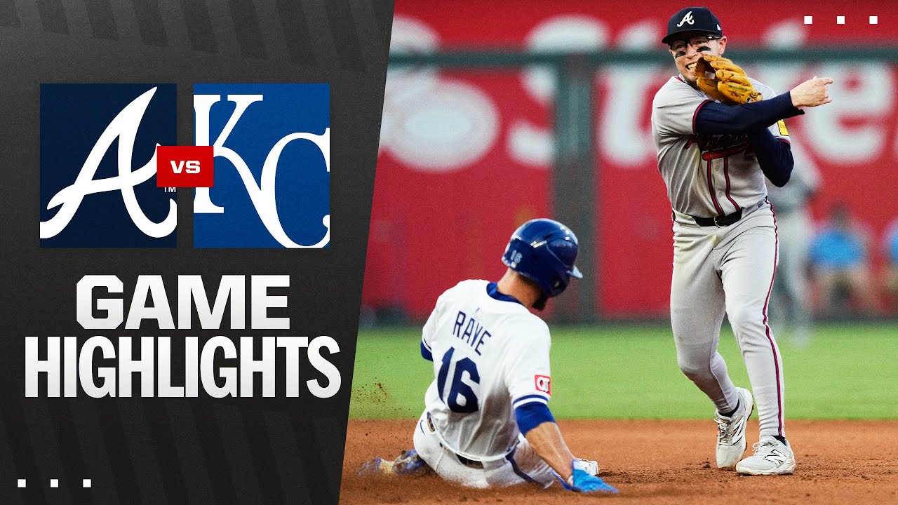Braves vs. Royals Game Highlights (7/29/25) | MLB Highlights