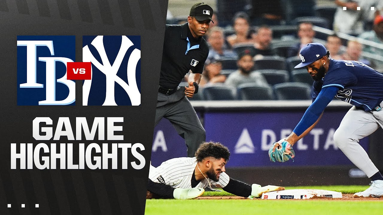 Rays vs. Yankees Game Highlights (7/29/25) | MLB Highlights