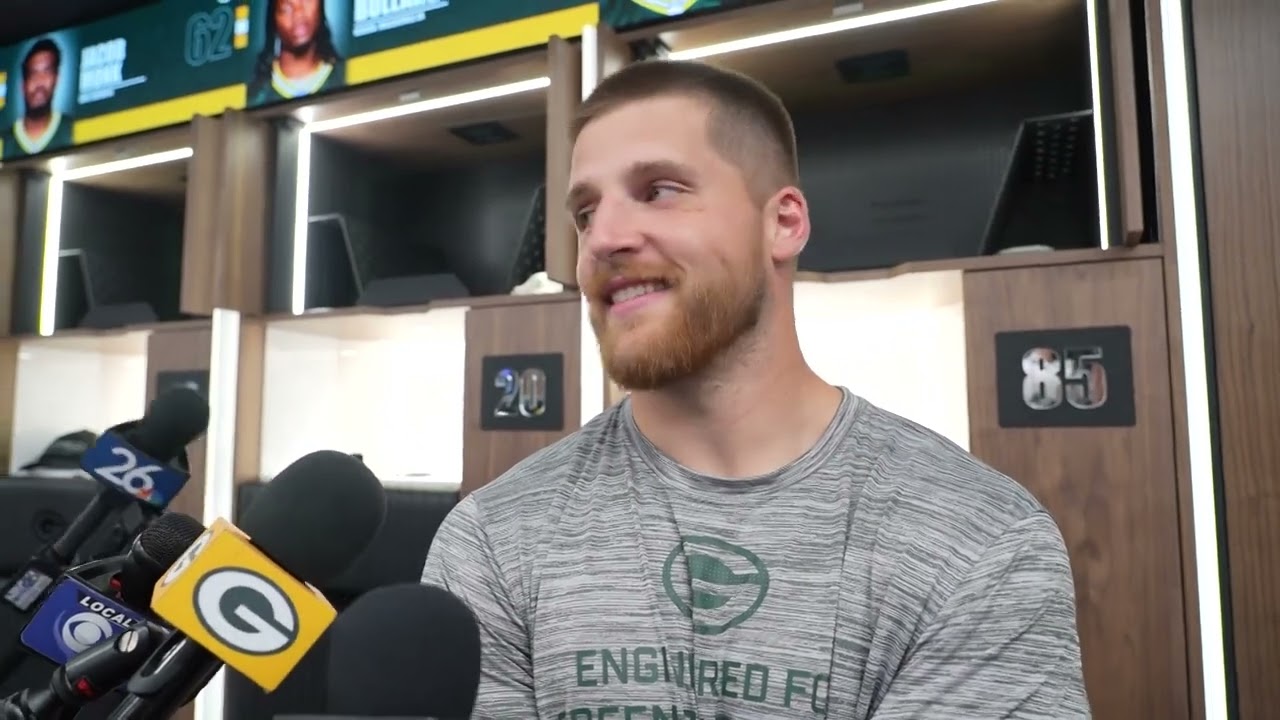 Green Bay Packers reactions: Tucker Kraft likes the physical start of training camp