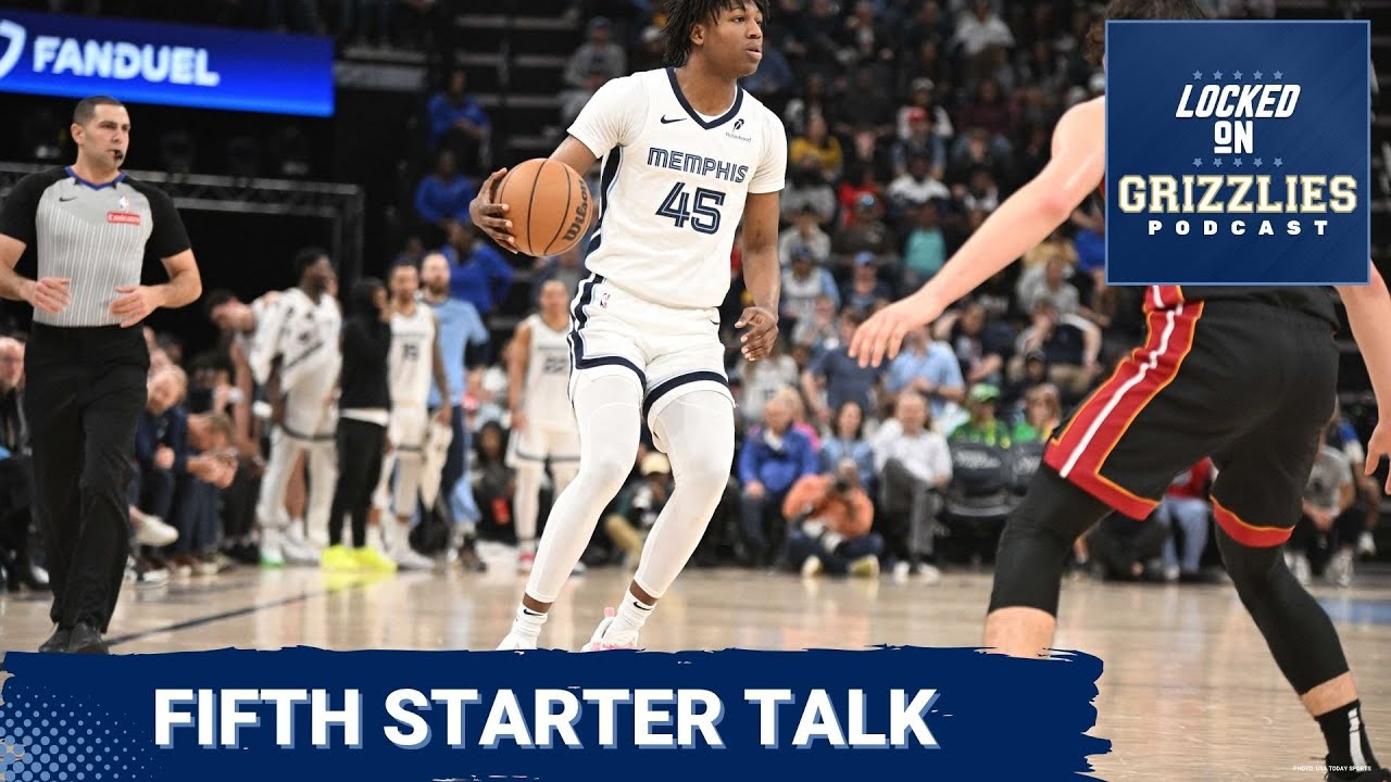 Which Memphis Grizzlies player has the inside track for the fifth starting spot?