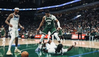 Giannis dunk highlights, but each slam gets more aggressive!