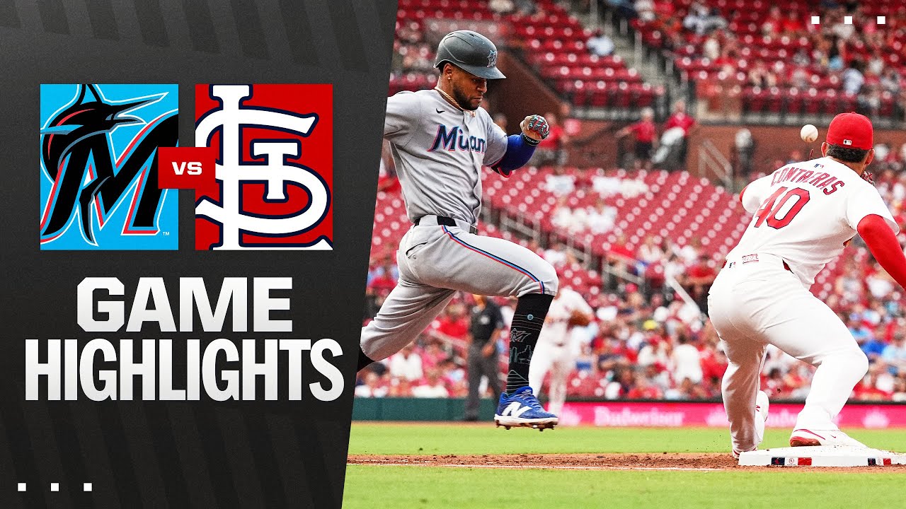 Marlins vs. Cardinals Game Highlights (7/29/25) | MLB Highlights