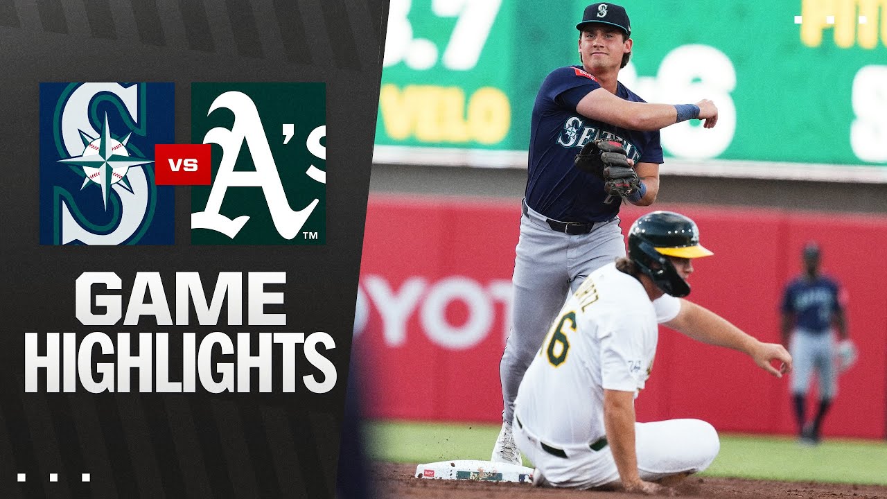 Mariners vs. Athletics Game Highlights (7/29/25) | MLB Highlights