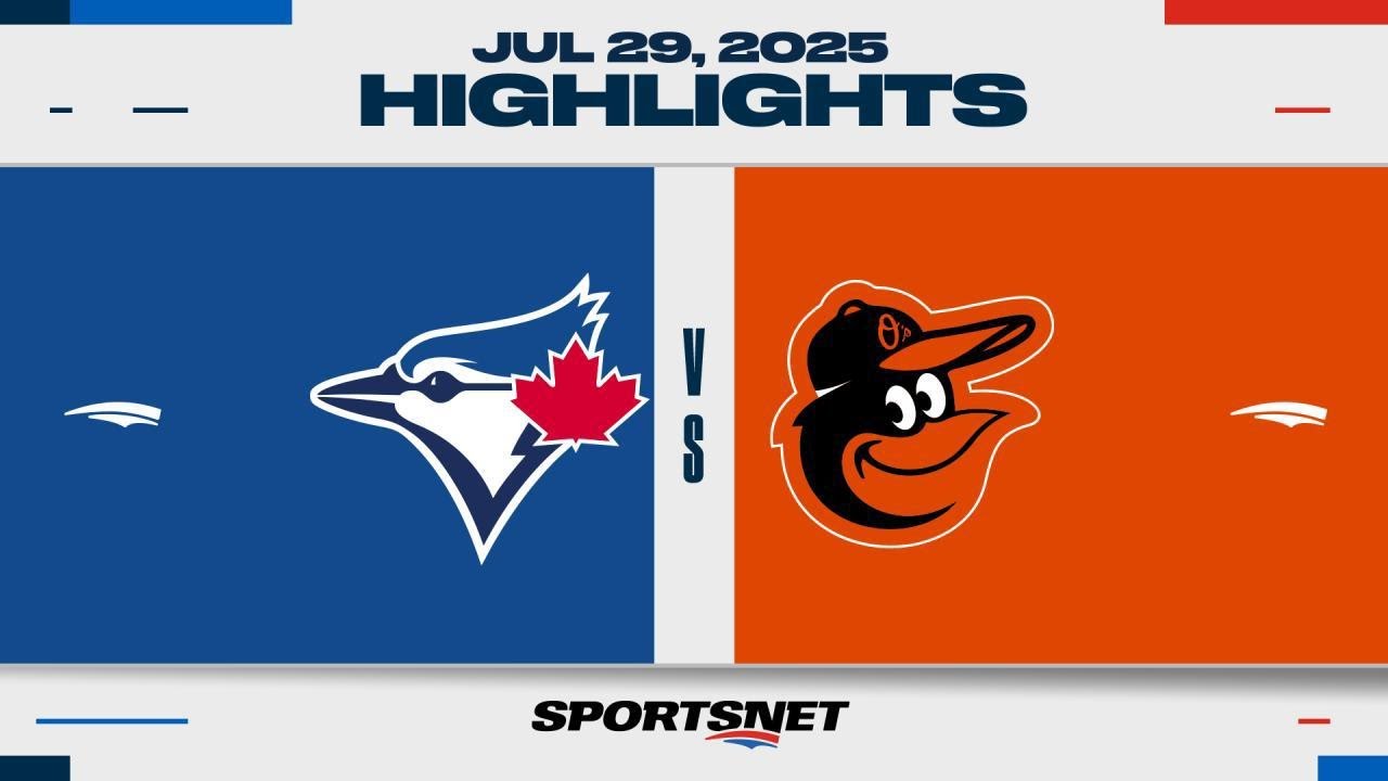 MLB Highlights | Blue Jays vs. Orioles - July 29, 2025 (Game 2)