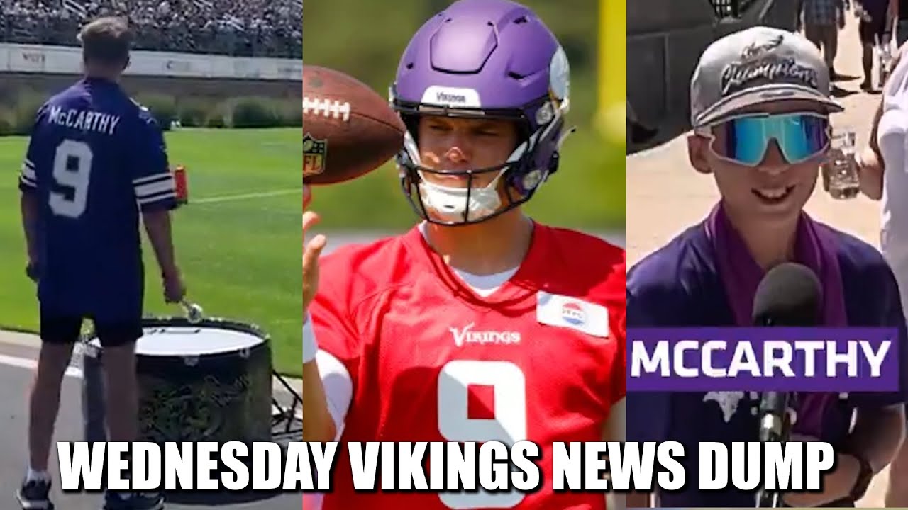 Minnesota Vikings News Dump (7.30.2025) | Bad Omen? JJ Uneven? Fan Expectations.