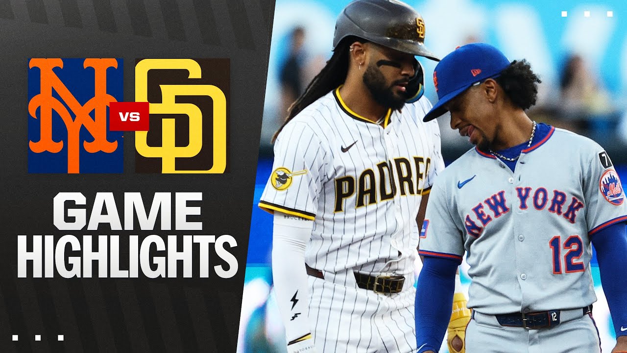 Mets vs. Padres Game Highlights (7/29/25) | MLB Highlights