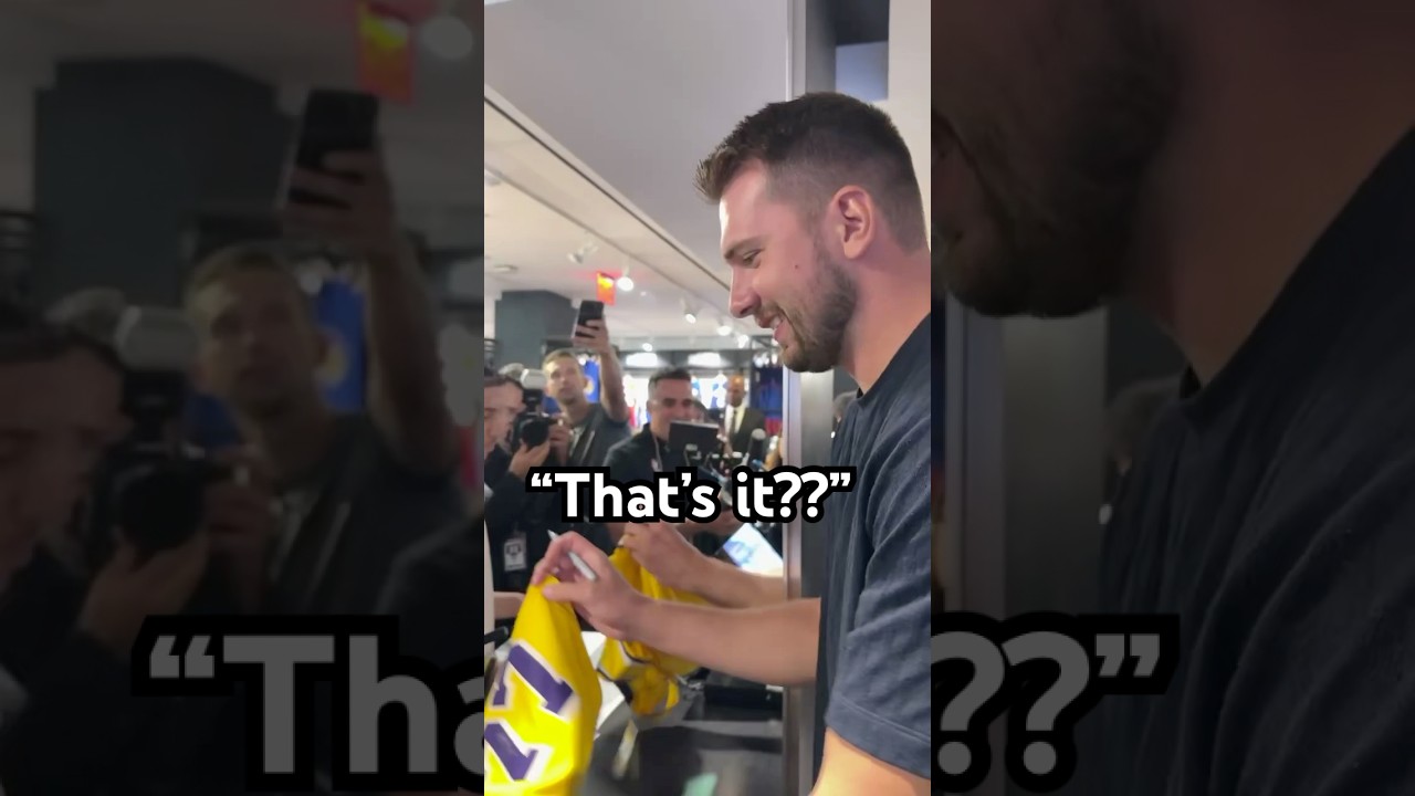 Young fan was gifted a pair of Luka 4s and says he will drop 30 in them…