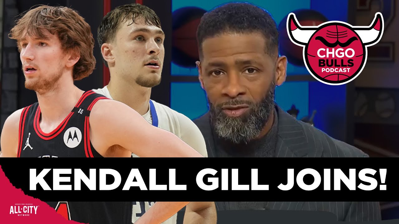 Kendall Gill on Matas Buzelis vs Cooper Flagg and MORE Chicago Bulls HOT TAKES | CHGO Bulls Podcast