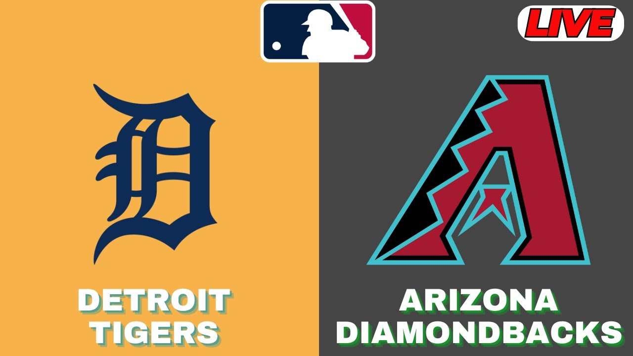 🔴LIVE : Arizona Diamondbacks Vs Detroit Tigers | MLB 2025 | MLB Live Baseball Score