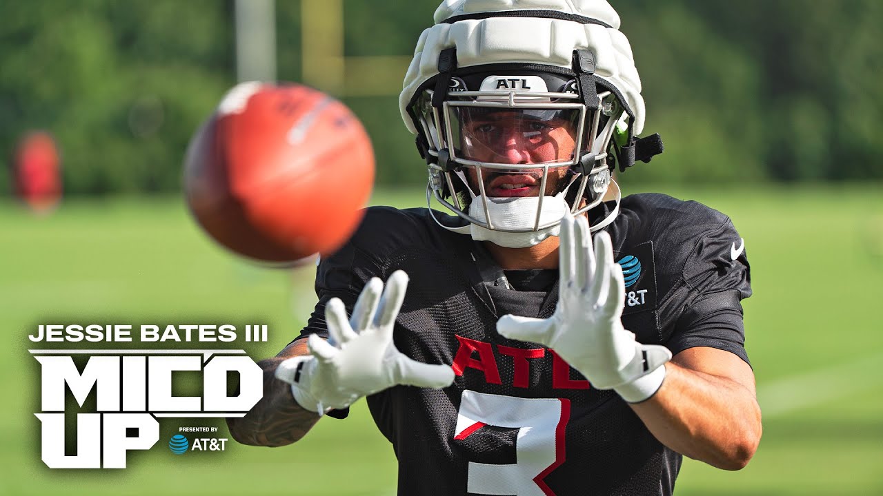 Jessie Bates III Mic'd Up at AT&T Training Camp | Atlanta Falcons