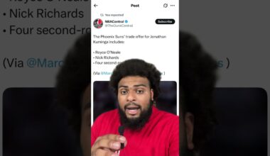 The Phoenix suns trade offer for Jonathan Kuminga includes… 👀