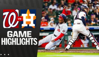 Nationals vs. Astros Game Highlights (7/30/25) | MLB Highlights